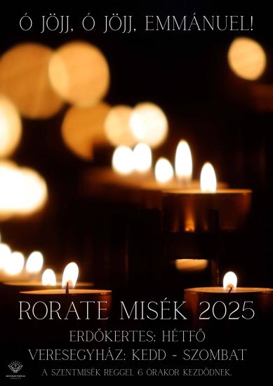 Rorate misék 2025 A/4 - 1