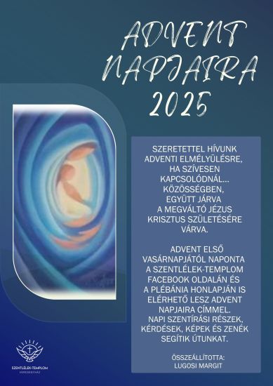 Szeretettel hívunk adventi elmélyülésre A/4. (21 x 29.7 cm) - 1