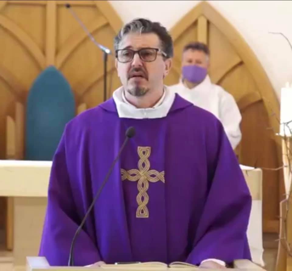 Búcsúzás Lajos atyától