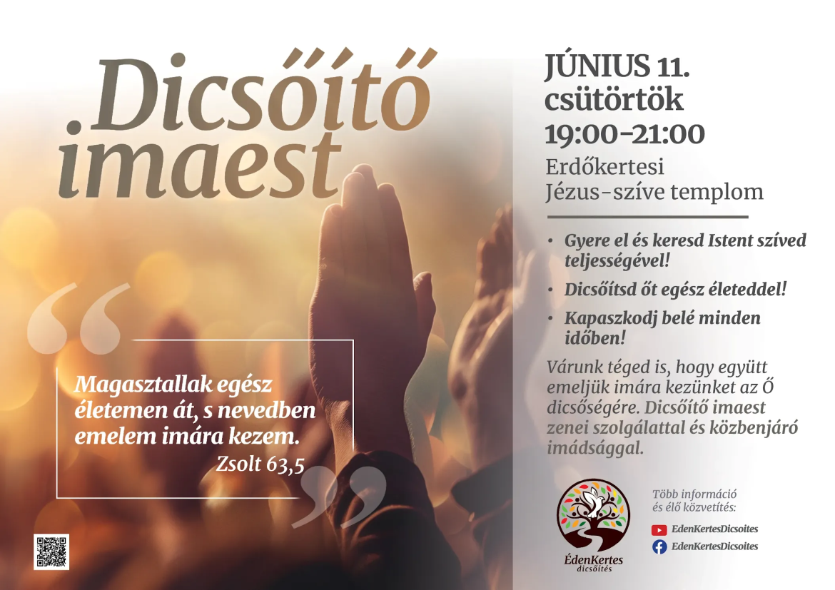 Dicsőítő imaest – Erdőkertes