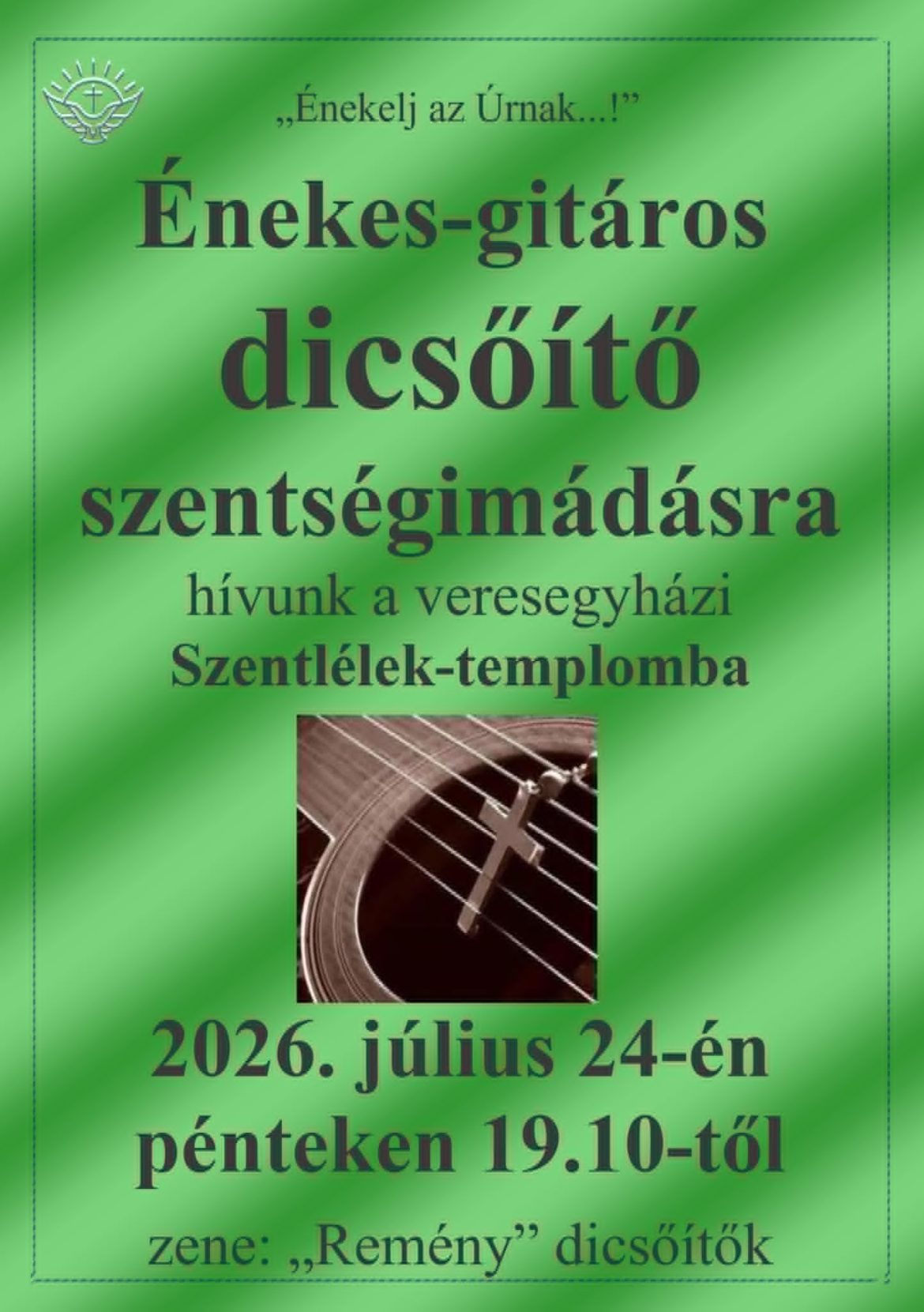 Énekes-gitáros dicsőítés